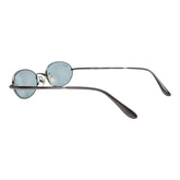 レイバン サングラス オーバル RB3150 シルバー プラスチック メンズ Ray-Ban 【中古】